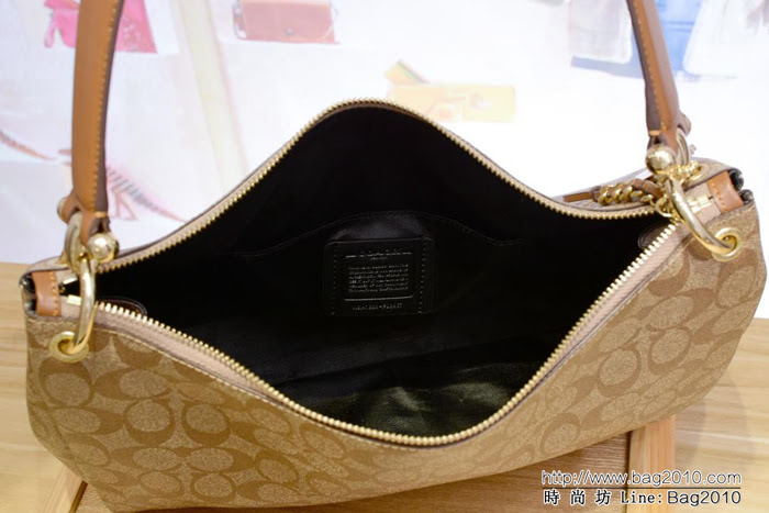 COACH蔻馳 女包 新款女士新月包 28967 可單肩 手提 斜挎  Chz1573